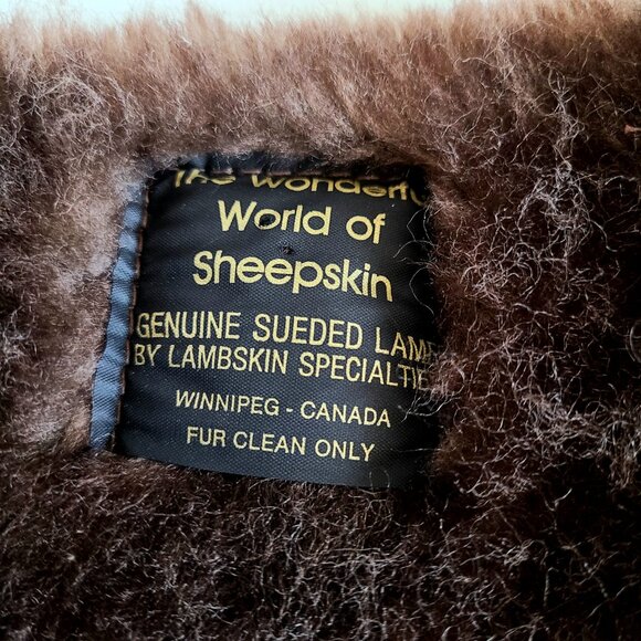 Wonderful World of Sheepskin unisex vest. - Picture 4 of 10
